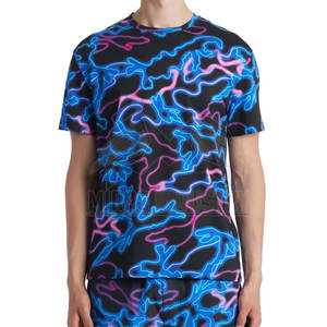 เสื้อยืดผู้ชายน้ำหนักเบาแห้งเร็วพิมพ์ลายแฟชั่นสำหรับใส่กลางแจ้ง - Product Image 1