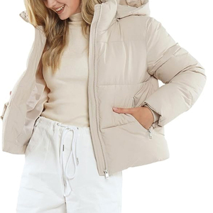 Custom Design Made <b>Women</b> Puffer <b>Jackets</b> Lightweight <b>Women</b> Puffer <b>Jackets</b> Winter Wear <b>Women</b> Puffer <b>Jackets</b> wholesale rate - Product Image 5