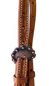 Vente en gros de nouveau design de qualité supérieure de nouveau cheval en cuir Western Headstall avec usiné à la main et sculpté à un prix abordable - Product Image 5