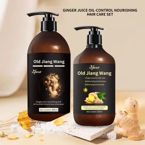 Set Shampoo Volumizzante e Controllo Olio all'Estratto di Zenzero Non Unto Nutriente Fragranza Duratura Qualità Professionale OEM ODM Cura dei Capelli - Product Image 2