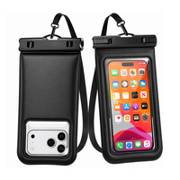 Pochette étanche universelle pour téléphone, directement de l'usine, en PVC transparent, avec cordon, pour les sports de plein air, la plage, la natation, la navigation de plaisance