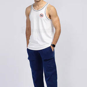 Débardeur de sport léger de haute qualité en coton 100% respirant décontracté confortable à prix avantageux pour hommes - Product Image 1