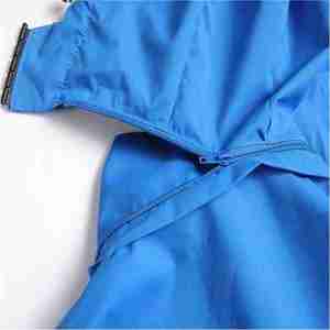 Veste en jean légère pour homme, imperméable, fermeture éclair en nylon, manches imprimées, solide, hiver, fourrure de mouton, capuche - Product Image 4