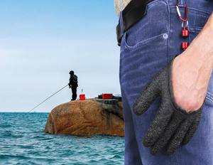 SAVIOR LED Flash Light Gants Travail de nuit Vélo Cyclisme Pêche Gant Écran tactile Plein Doigt LED Lampe de poche Gants - Product Image 2