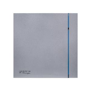 100 silenzioso CHZ DESIGN argento mİnüsaksİyel FAN 85m ³/h 230V