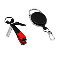 Coupe-ligne et coupe-hameçon en acier inoxydable certifié CE ISO9001 ISO13485 SIGAL MEDCO pour la pêche en lac, rivière et à la mouche, outils d'affûtage de nœuds