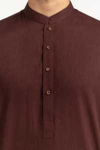 ชุดเสื้อผ้าผู้ชายคุณภาพสูง คอทรงโอ ปักลายแบบอัฟกานิสถาน ชุดกามีซ ชัลวาร์ ขายส่ง แบบเย็บสำเร็จ 2 ชิ้น ผ้ามีความยืดหยุ่น ระบายความชื้นได้ดี - Product Image 3