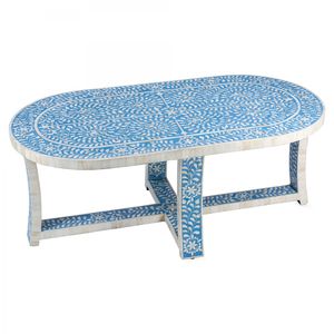 Bone Inlay Console Export Quality Bone Inlay <b>Table</b> - Product Image 2