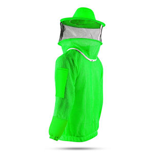 Chaqueta duradera ventilada para apicultura hecha de poliéster con etiqueta privada personalizada para chaquetas de apicultor profesional - Product Image 2