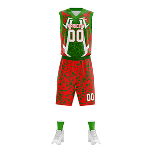 ชุดบาสเก็ตบอลมีตัวเลขโลโก้100% ตาข่ายระบายอากาศโพลีเอสเตอร์ทนทาน - Product Image 6