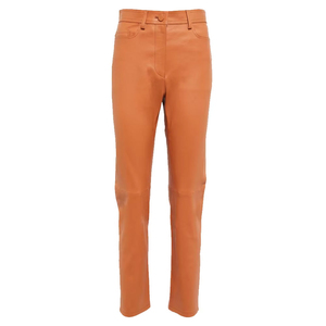 Women's High Quality Velvet <b>Trousers</b> PU <b>Leather</b> Thicken Warm Pants <b>Plus</b> <b>Size</b> High Leggings Solid Thick Breathable for Adults - Product Image 6