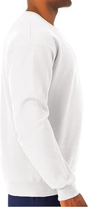 Sudadera de Forro Polar Grueso Extra Grande Unisex Personalizable al por Mayor, Bordado Personalizado, Impresión, Manga Larga, Cuello Redondo - Product Image 5