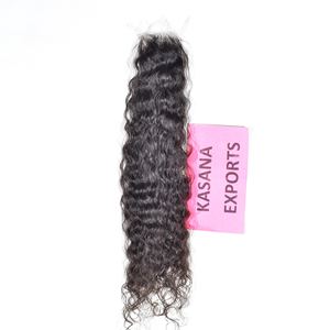 2*6 Closure Vente en gros 100% Armure humaine brute vietnamienne Cheveux humains ondulés ondulés naturels vietnamiens naturels non traités à cuticule alignée - Product Image 4