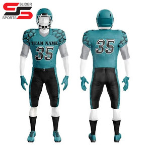 Uniforme de fútbol americano adulto estilo único personalizado equipo de fútbol nacional traje al por mayor poliéster hecho Jersey de gran tamaño - Product Image 4