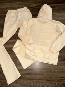 Survêtement d'hiver personnalisé, coupe ajustée, pantalon de survêtement et sweat-shirt, ensemble de survêtement pour homme, 100% coton, séchage rapide - Product Image 5