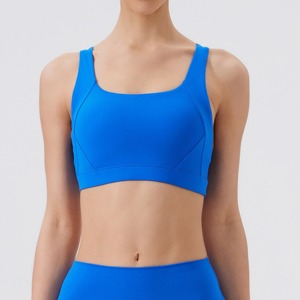 Women's High Support Seamless Sports Bra OEM Fitness Wear with Latest Design <b>Cheap</b> Price Wholesale Sports Bra Plus Size - Product Image 3