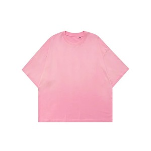 เสื้อยืดผู้ชายแฟชั่นใหม่เสื้อครอปซักแบบกรด100% ผ้าฝ้ายสีล้วนแบบวินเทจ - Product Image 4