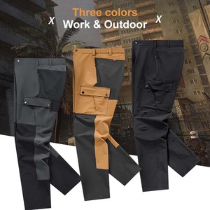 Pantalon de sport extensible pour homme, style américain, pour l'automne, décontracté, antistatique, imperméable, respirant, coupe-vent, long, pour la randonnée - Product Image 3