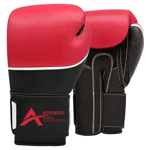 Gants de MMA professionnels avec logo personnalisé Gants de boxe en cuir personnalisés pour l'entraînement de Muay Thai - Product Image 5