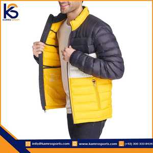Veste matelassée pour homme KAMRO SPORTS, légère, au design optimal, respirante, nouvelle, de haute qualité, décontractée pour l'hiver, fermeture éclair - Product Image 6