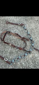 Ensemble de sellerie pour cheval en cuir occidental de qualité professionnelle, finition lisse et quincaillerie robuste, disponible en gros - Product Image 2