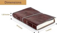 Vintage grand 10 pouces arbre de vie couverture en cuir livre blanc sort livre dessin croquis livre cadeau de noël pour hommes et femmes