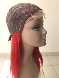 Perruques en dentelle HD 18'' rouges lisses, 100% Remy Virgin, cheveux humains bruts doux, cuticules alignées, grade 10A, double trame machine, type Mink Cambodgien - Product Image 5