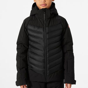 High <b>Neck</b> Puffer Jacket Summer Coat Men Long Front Waterproof Thin <b>Padding</b> Pakistan Made Quality Export Manufacturing - Product Image 3