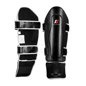 Service OEM Nouveau Design Protège-tibias en Cuir 2026 Entraînement Réglable Léger Accessoires de Sécurité Personnalisés Prix Bas - Product Image 4