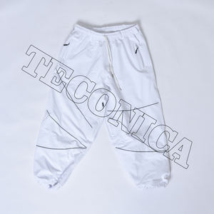 Pantalones de esquí y snowboard OEM al por mayor, ropa informal a prueba de viento para hombres y mujeres con cremallera, estilo Hip Hop de calle alta, cintura elástica - Product Image 2