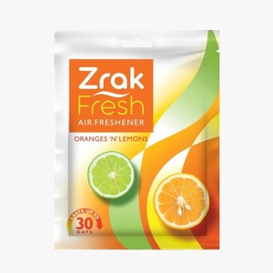 Désodorisant de poche Power Pocket, parfum orange et citron, salle de bain, toilettes, voiture, élimine les odeurs, dure 30 jours - Product Image 1