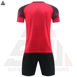 High Street Best Style Camiseta de manga corta Camiseta de fútbol Uniforme Tarifa al por mayor Uniforme de camiseta de fútbol de nuevo diseño - Product Image 4