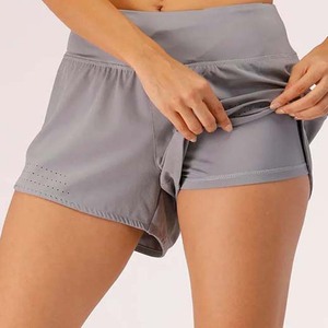 100% Polyester nouveau Design femmes Shorts en gros femmes Shorts Gym Fitness sport course Shorts nouvelle mode dames été - Product Image 6