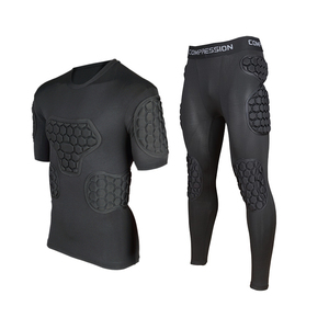 Tenues de gardien de but professionnelles, maillots de gardien de but de football, épaississement en mousse EVA, protège-coudes, uniformes de sport pour gardien de but - Product Image 1