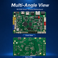 Motherboard Terminal Pintar RK3566 Android 11.0 YNH-C66 1.0T NPU WiFi 6 Multi-Antarmuka untuk Kontrol Industri IFPD POS