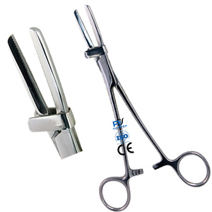 Meilleure vente de pince de tube chirurgical manuel en acier inoxydable garde de sécurité fabriqué en usine avec couleur unie - Product Image 1