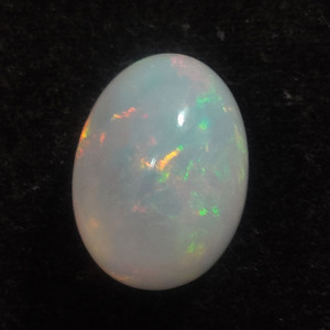 อัญมณีทรงไข่เอธิโอเปียธรรมชาติ20X14มม. 18.45cts โอปอลสีขาวแท้เครื่องประดับคริสตัลไฟเต็มอัญมณีหลวม" - Product Image 5