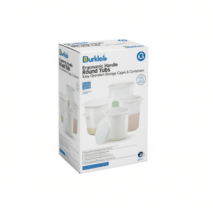 ที่จับตามหลักสรีรศาสตร์ ถังทรงกลม ใช้งานง่าย กล่องเก็บของและภาชนะโดย Burkle GmbH - Product Image 2