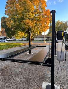 Elevador de Vehículos Original de 4 Postes |   Elevador de Autos de Alta Resistencia de 4T para Talleres de Reparación de Automóviles |   Elevador de Autos de Cuatro Postes, Elevador Automotriz Profesional - Product Image 6