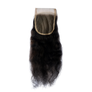 Super Vente 2023 Cheveux Humains Vierge Remy Ondulés Profonds Double Trame Machine Doux Naturel Paquet Personnalisé Fermetures de Cheveux Indiens Tous Types - Product Image 1