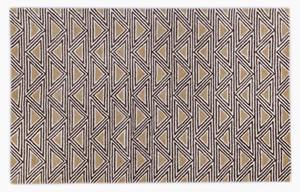 Alfombra de Lana de Alta Calidad, Tejida a Mano, Diseño de Flecha, Moderna, Antideslizante, Apta para Mascotas, Ecológica y Lavable - Product Image 5