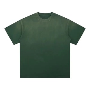 Camisetas vintage de peso pesado 100% algodón en blanco camisetas de hombre de gran tamaño 230 gramos al por mayor - Product Image 5