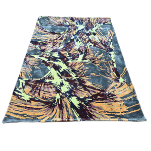 Alfombra de lujo decorativa para el hogar de alta calidad para sala de estar alfombra patrón lavable personalizado alfombra 3D alfombras impermeables - Product Image 1