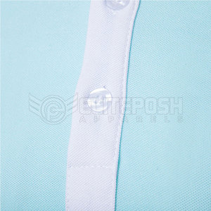 เสื้อโปโลแขนสั้นของผู้ชายมีสไตล์เสื้อออกกำลังกายแห้งเร็วพิมพ์โลโก้ได้ตามต้องการ - Product Image 4