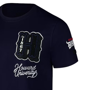 Howard University 1867 camiseta personalizada HBCU Heritage Apparel pedidos al por mayor - Product Image 3
