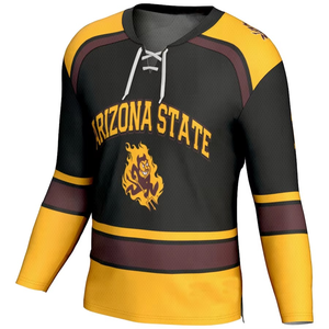 Jersey de hockey sobre hielo de alta calidad con estampado de malla sublimada de poliéster para hombre, jersey de hockey sobre hielo personalizado de gran oferta - Product Image 4