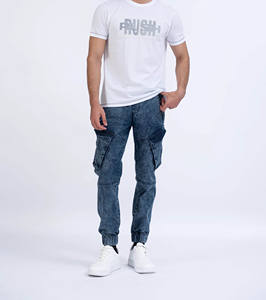 เสื้อยืดแขนสั้นสำหรับผู้ชาย, ผ้าฝ้าย100% ระบายอากาศได้ดีป้องกันรอยยับ - Product Image 4