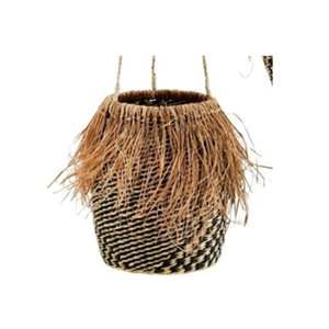 Maceta colgante de algas marinas a buen precio para maceta decorativa de árboles y flores, diseño bohemio, venta al por mayor de Vietnam - Product Image 1
