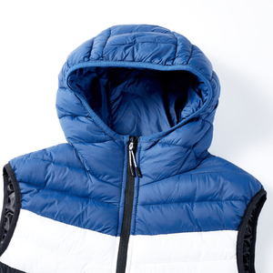 Veste sans manches matelassée pour homme, nouvelle collection, logo personnalisé, devant matelassé, légère, respirante, écologique, pour l'hiver - Product Image 5