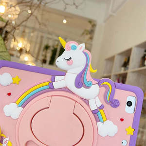 New Arrival For iPad Mini 2 Kids Premium Protective Silicone Case Stand <b>Cartoon</b> Design Private Mold ROHS Certified - Product Image 1